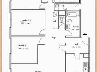 Vente appartement 4 pièces