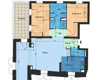 Vente appartement 3 pièces Vente appartement 3 pièces
