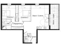 Vente appartement 3 pièces Vente appartement 3 pièces