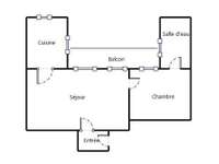 Vente appartement 2 pièces