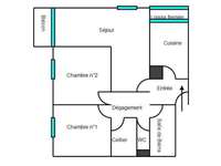 Vente appartement 3 pièces