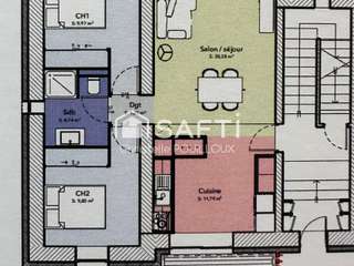 Vente appartement 3 pièces