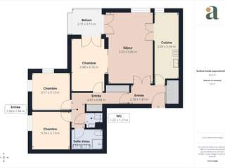 Vente appartement 5 pièces Vente appartement 5 pièces