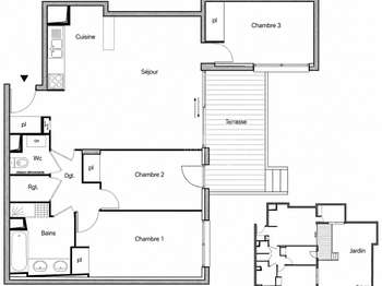 Vente appartement 4 pièces Vente appartement 4 pièces