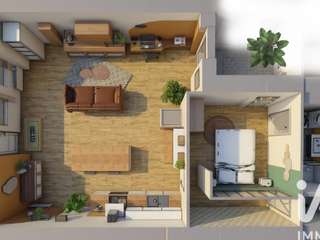 Vente appartement 2 pièces