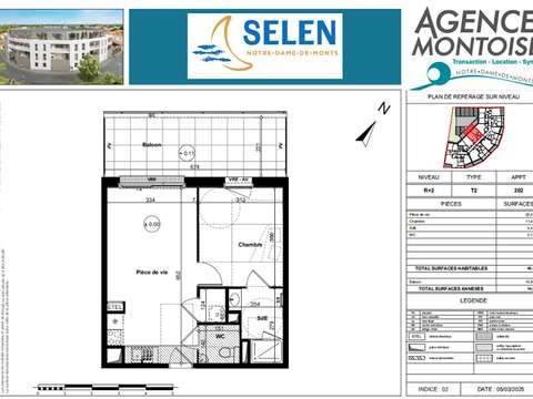 Vente appartement 2 pièces