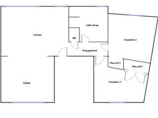 Vente appartement 3 pièces
