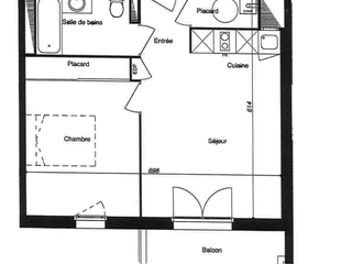 Vente appartement 2 pièces