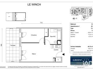 Vente appartement 2 pièces