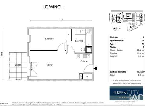 Vente appartement 2 pièces Vente appartement 2 pièces
