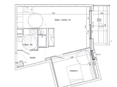 Vente appartement 2 pièces