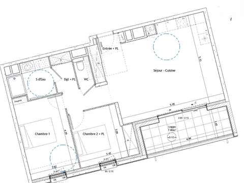 Vente appartement 3 pièces