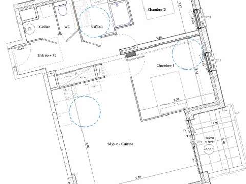 Vente appartement 3 pièces