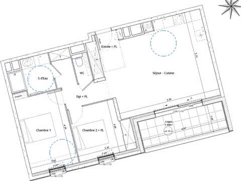 Vente appartement 3 pièces