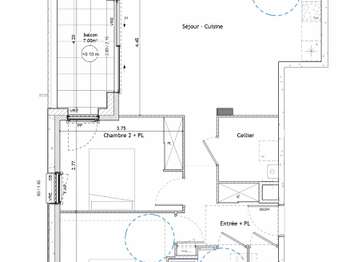 Vente appartement 3 pièces Vente appartement 3 pièces