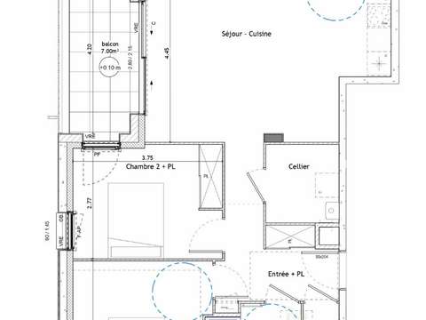 Vente appartement 3 pièces