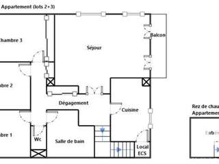 Vente appartement 4 pièces Vente appartement 4 pièces