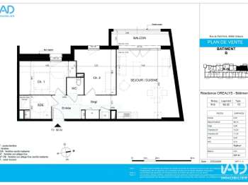 Vente Appartement 3 piècesOrléans