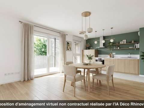 Vente appartement 3 pièces Orvault 44