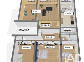 Vente appartement 5 pièces