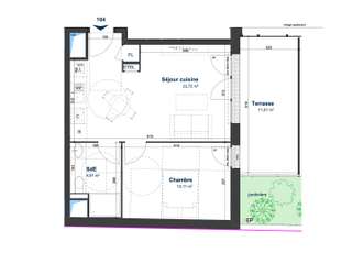 Vente appartement 2 pièces Vente appartement 2 pièces