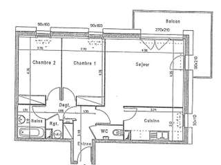 Vente appartement 3 pièces