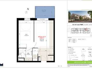Vente appartement 2 pièces