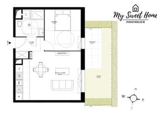 Vente appartement 2 pièces