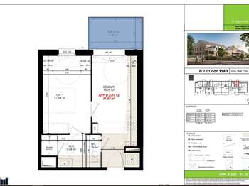 Vente appartement 2 pièces
