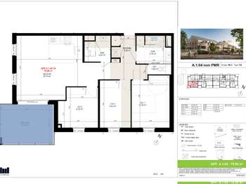 Vente appartement 4 pièces