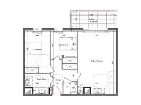Vente appartement 3 pièces