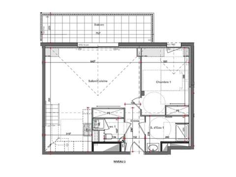 Vente appartement 3 pièces