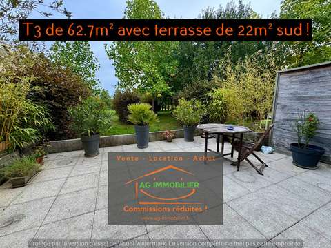 Vente appartement 3 pièces
