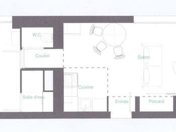 Vente appartement 2 pièces Vente appartement 2 pièces
