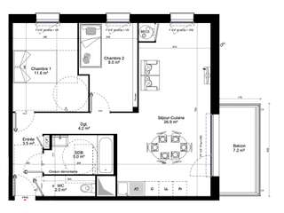 Vente appartement 3 pièces