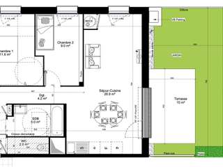 Vente appartement 3 pièces