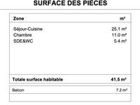Vente appartement 3 pièces Vente appartement 3 pièces