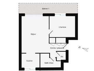 Vente appartement 2 pièces Vente appartement 2 pièces