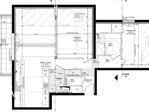 Vente appartement 3 pièces