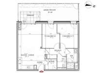 Vente appartement 3 pièces