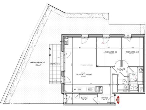 Vente appartement 3 pièces Vente appartement 3 pièces