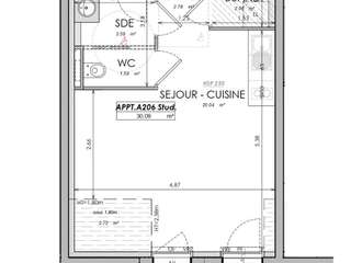 Vente appartement 1 pièce