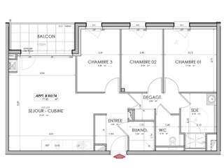 Vente appartement 4 pièces