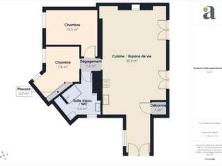 Vente appartement 3 pièces