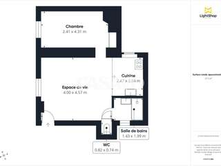 Vente appartement 2 pièces Vente appartement 2 pièces