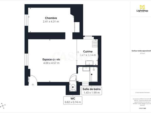 Vente appartement 2 pièces Vente appartement 2 pièces