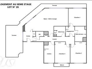 Vente appartement 5 pièces Vente appartement 5 pièces