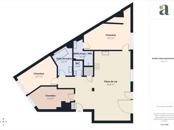 Vente appartement 4 pièces Vente appartement 4 pièces