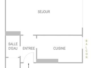 Vente appartement 2 pièces