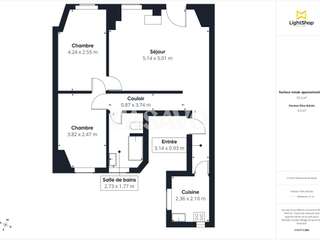 Vente appartement 3 pièces